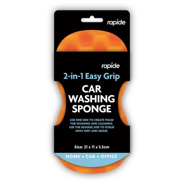 2 In 1 Easy Grip Car Washing Sponge For Taxi Vehicle Cleaning From MOGO