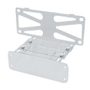 Rear Bracket - For Square or Small Licence Plates - Extra Adjustable BR-UA2- No Drill Bracket Taxi Plate Holder Bracket For Taxi and Private Hire Vehicles From MOGO